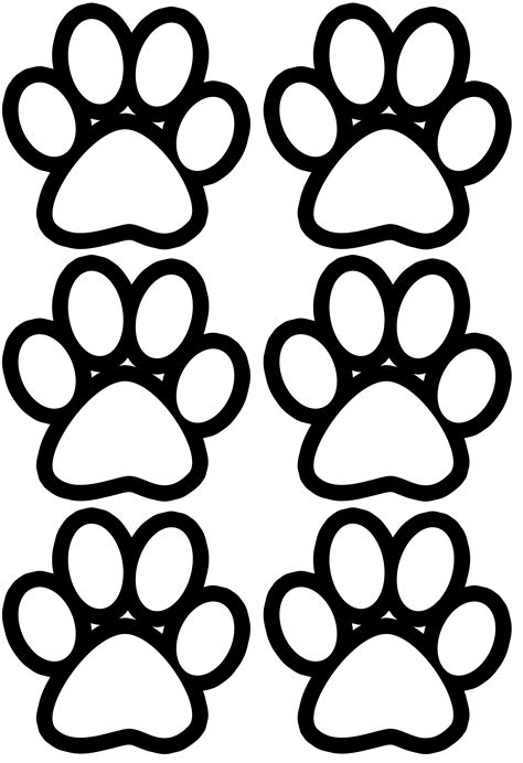 paw print outline|free printable paw print patterns.